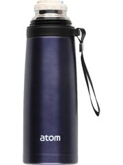 Termospullo Atom Blue, 800 ml hinta ja tiedot | Termoskannut ja termosmukit | hobbyhall.fi