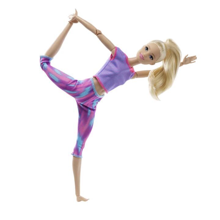 Liikkumaan tehty nukke Barbie, GXF04. hinta ja tiedot | Tyttöjen lelut | hobbyhall.fi