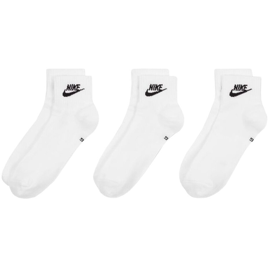 Nike sukat EVERYDAY ESSENTIAL 3pk, valkoinen hinta ja tiedot | Miesten sukat | hobbyhall.fi