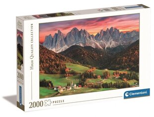 Palapeli Clementoni Val Di Funes, 2000 o, hinta ja tiedot | Palapelit | hobbyhall.fi