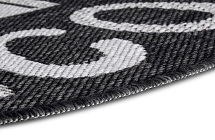 Northrugs Hanse Home matto Big Welcome Anthracite Grey Creme 50x80 cm hinta ja tiedot | Ovimatot | hobbyhall.fi