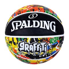 Koripallo Spalding Graffity, koko 7, vihreä/keltainen, hinta ja tiedot | Koripallot | hobbyhall.fi