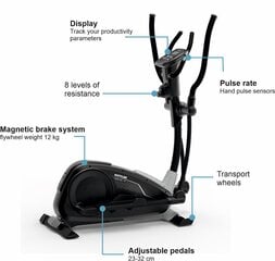 Crosstrainer Kettler Axos Nova M hinta ja tiedot | Crosstrainerit | hobbyhall.fi