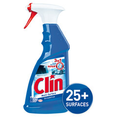 -Clin Multi-Shine lasinpuhdistus 500ml hinta ja tiedot | Puhdistusaineet | hobbyhall.fi