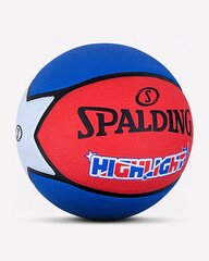 Koripallo Spalding Korostus, koko 7, punainen/sininen, hinta ja tiedot | Spalding Urheiluvälineet | hobbyhall.fi