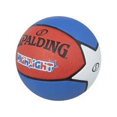 Koripallo Spalding Korostus, koko 7, punainen/sininen, hinta ja tiedot | Spalding Urheilu ja vapaa-aika | hobbyhall.fi