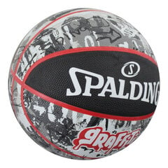Koripallo Spalding Graffity, koko 7, musta/punainen hinta ja tiedot | Spalding Urheilu ja vapaa-aika | hobbyhall.fi