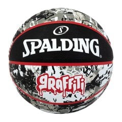 Koripallo Spalding Graffity, koko 7, musta/punainen hinta ja tiedot | Spalding Koripallo | hobbyhall.fi