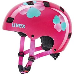 Lasten pyöräilykypärä Uvex Kid 3 Pink Flower, pinkki hinta ja tiedot | Kypärät | hobbyhall.fi