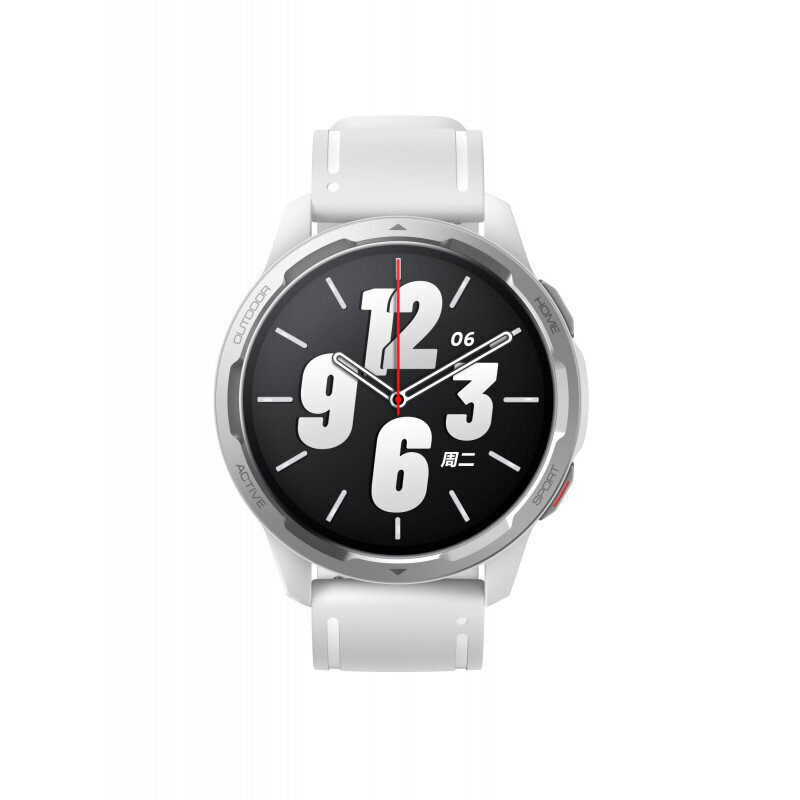 Xiaomi Watch S1 Active GL, Moon White hinta ja tiedot | Älykellot | hobbyhall.fi