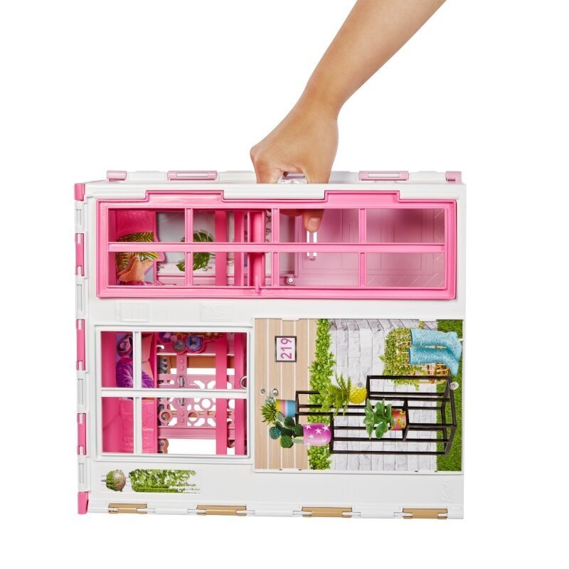 Kompakti Barbie-nukkekoti hinta ja tiedot | Tyttöjen lelut | hobbyhall.fi