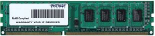 PATRIOOTTI DDR3-1600 4GB DIMM CL11. hinta ja tiedot | Muisti (RAM) | hobbyhall.fi