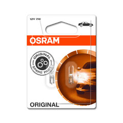 -Auton polttimo Osram 2722-02B 12V 2W hinta ja tiedot | Polttimot | hobbyhall.fi