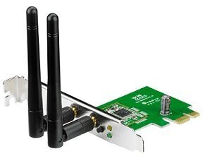 Asus PCE-N13 Wireless PCI-E verkkokortti hinta ja tiedot | Adapterit | hobbyhall.fi