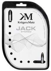 Kruger & Matz kaapeli 3.5mm/3.5mm, 1,8 m hinta ja tiedot | Kruger & Matz Kodinkoneet ja kodinelektroniikka | hobbyhall.fi