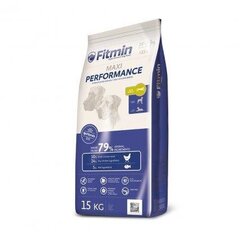 Fitmin Fitmin Maxi Perfomance - 15 kg hinta ja tiedot | Koiran kuivaruoka | hobbyhall.fi