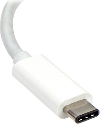 STARTECH USB-C –VGA-sovitin - valkoinen. hinta ja tiedot | Adapterit | hobbyhall.fi