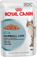 Säilykkeet kissoille Royal Canin HAIRBALL CARE, 12x85g. hinta ja tiedot | Kissanruoka | hobbyhall.fi