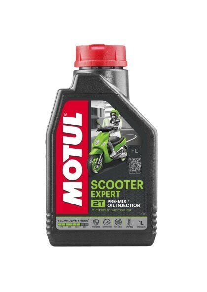 Öljy Motul SCOOTER EXPERT 2T, 1l. hinta ja tiedot | Moottoriöljyt moottoripyörille | hobbyhall.fi