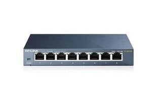Net Switch 8PORT 1000M/TL-SG108 TP-LINK hinta ja tiedot | Verkkokytkimet | hobbyhall.fi