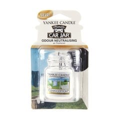 Auton hajuvesi Yankee Candle Car Jar Ultimate Clean Cotton, hinta ja tiedot | Yankee Candle Autotuotteet | hobbyhall.fi
