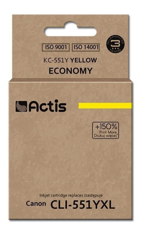 Actis KC-551Y hinta ja tiedot | Mustekasetit | hobbyhall.fi