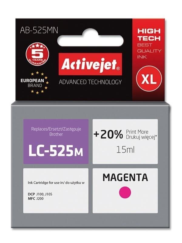 -Activejet AB-525M hinta ja tiedot | Mustekasetit | hobbyhall.fi