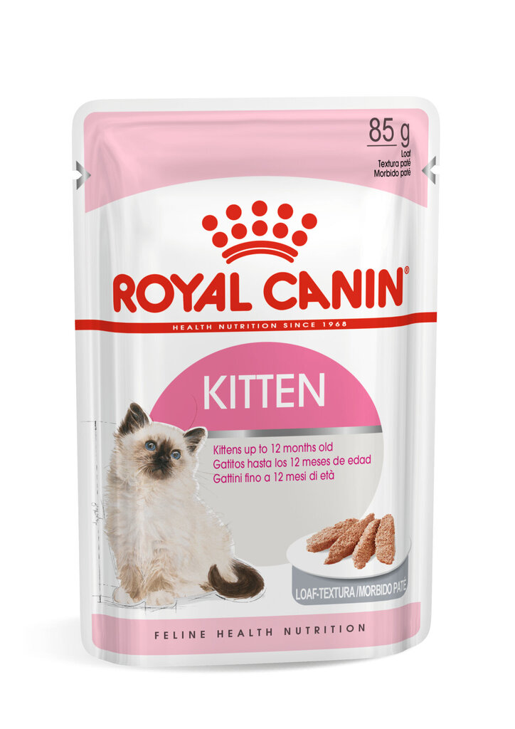 Säilyke nuorille kissoille ROYAL CANIN Kitten, 12x85 g. hinta ja tiedot | Kissanruoka | hobbyhall.fi