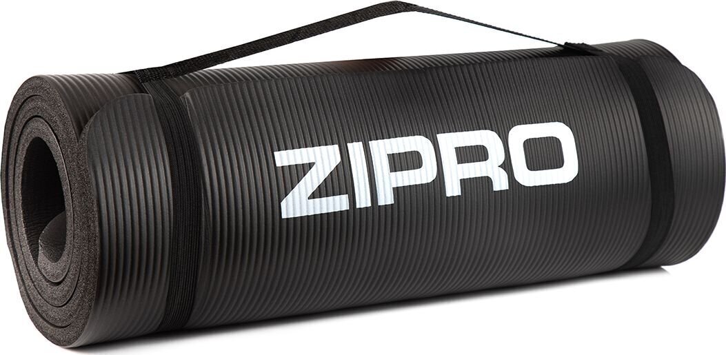 Harjoitusmatto Zipro NBR 180x60x1,5 cm, musta hinta ja tiedot | Joogamatot | hobbyhall.fi