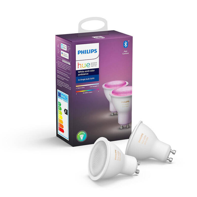 Philips Hue LED-lamppu GU10 5,7W 350lm hinta ja tiedot | Lamput | hobbyhall.fi