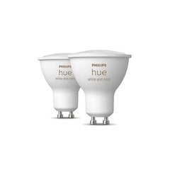 Philips Hue LED-lamppu GU10 5,7W 350lm hinta ja tiedot | Lamput | hobbyhall.fi