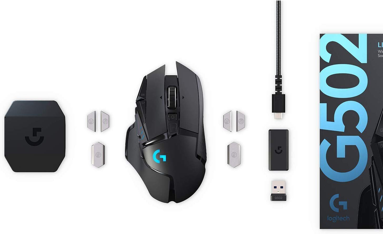 Logitech G502 LightSpeed hinta ja tiedot | Hiiret | hobbyhall.fi