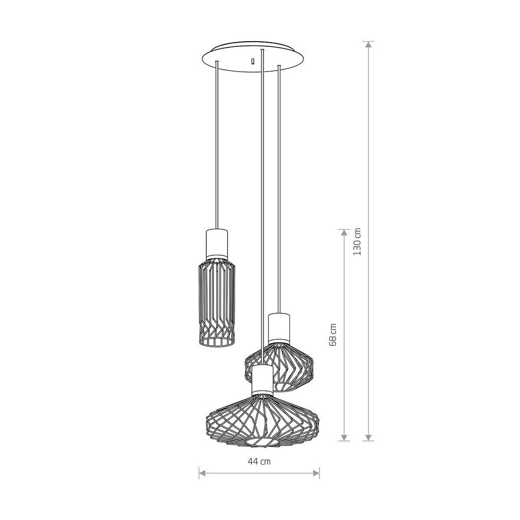 Nowodvorski Lighting riippuvalaisin 8863 Pico III hinta ja tiedot | Riippuvalaisimet | hobbyhall.fi