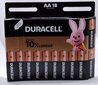 Akut Duracell AA/LR6/MN1500 LR6 1.5V (18 kpl.) hinta ja tiedot | Paristot | hobbyhall.fi