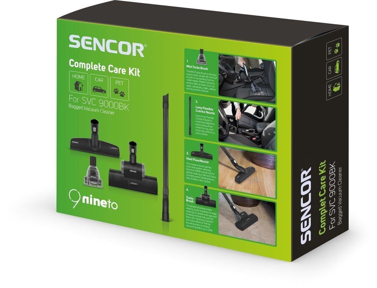 Sencor SVC 9000BK hinta ja tiedot | Pölynimurit | hobbyhall.fi