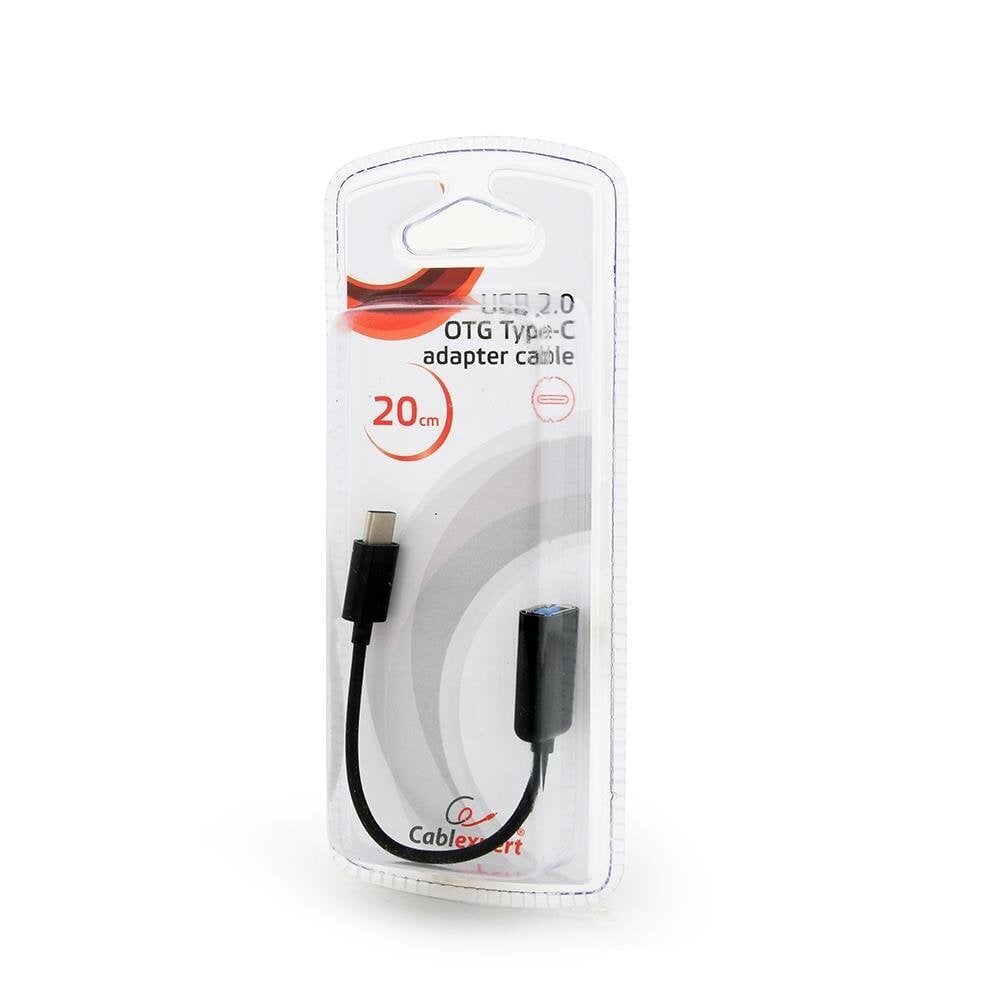 Gembird AB OTG CMAF2 01 USB C USB A, 0.2 m hinta ja tiedot | Adapterit | hobbyhall.fi