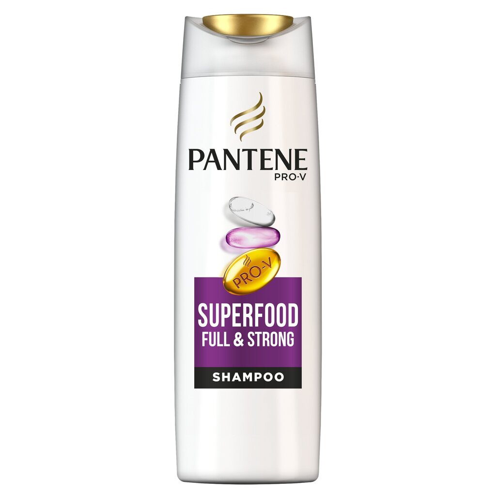 Shampoo PANTENE SUPERFOOD, 400 ml hinta ja tiedot | Shampoot | hobbyhall.fi