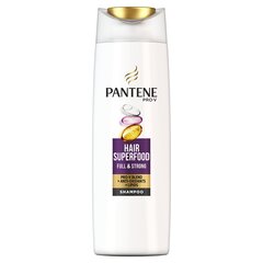 Shampoo PANTENE SUPERFOOD, 400 ml hinta ja tiedot | Pantene Hajuvedet ja kosmetiikka | hobbyhall.fi