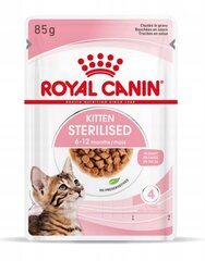 Säilykkeet steriloiduille kissoille ROYAL CANIN, 12 x 85 g. hinta ja tiedot | Kissanruoka | hobbyhall.fi