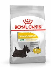Royal Canin koirille, joilla on herkkä iho, pienet rodut Mini Dermacomfort, 3 kg. hinta ja tiedot | Koiran kuivaruoka | hobbyhall.fi