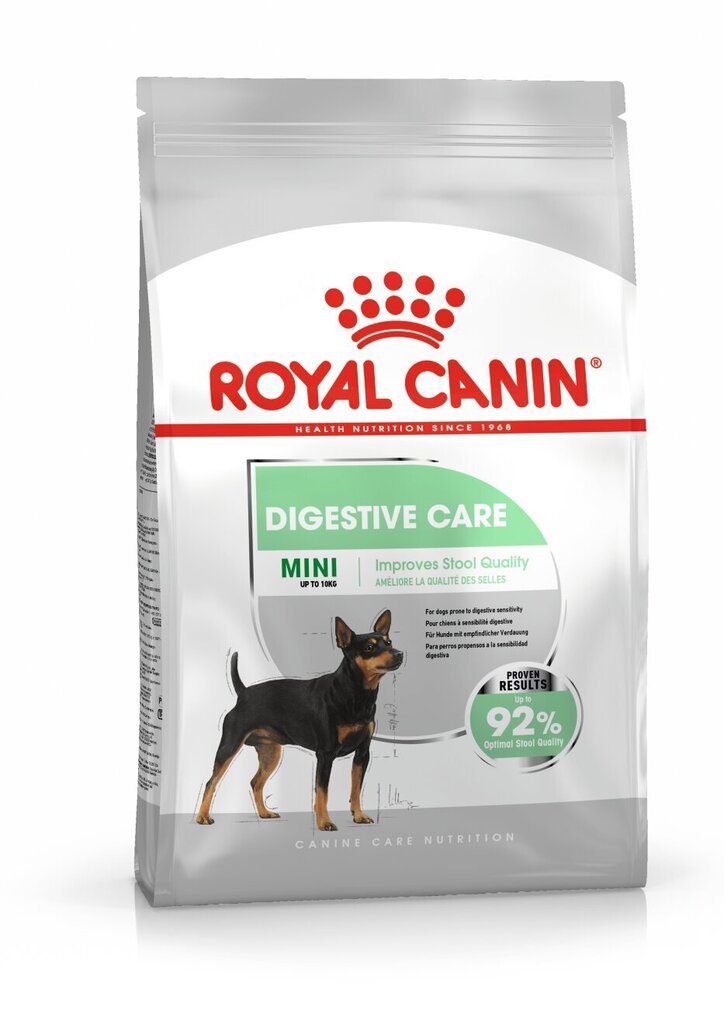 Royal Canin aikuinen pieni rotu koirat Mini Digestive Care, 1 kg. hinta ja tiedot | Koiran kuivaruoka | hobbyhall.fi