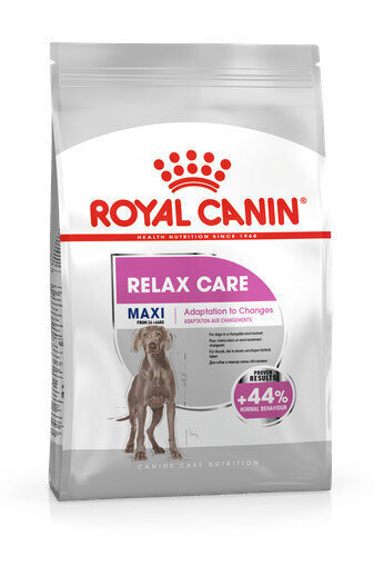 Kuivaruoka isojen rotujen koirille Royal Canin Maxi Relax Care, 9 kg. hinta ja tiedot | Koiran kuivaruoka | hobbyhall.fi