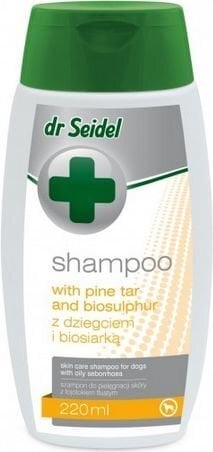 Shampoo Dr Seidel terva, 220 ml. hinta ja tiedot | Eläinten hoitotuotteet | hobbyhall.fi