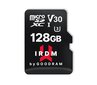 GoodRam microSDXC 128GB (+ SD-sovitin), hinta ja tiedot | Kameran muistikortit | hobbyhall.fi
