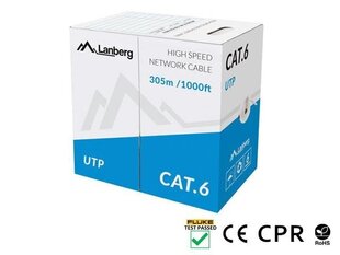 Kaapeli Lanberg LCU6 11CU 0305 S hinta ja tiedot | Kaapelit ja adapterit | hobbyhall.fi