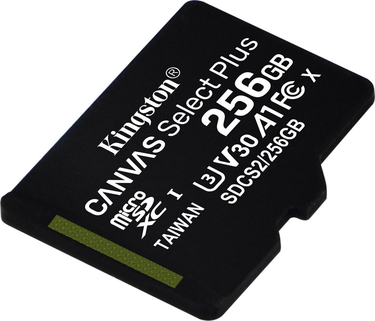 Kingston SDCS2 / 256GBSP hinta ja tiedot | Kameran muistikortit | hobbyhall.fi