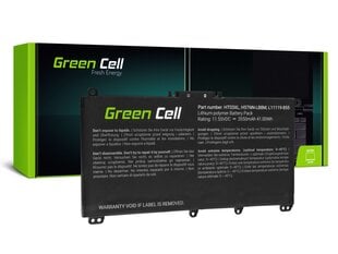 Green Cell HP163 hinta ja tiedot | Kannettavien tietokoneiden akut | hobbyhall.fi