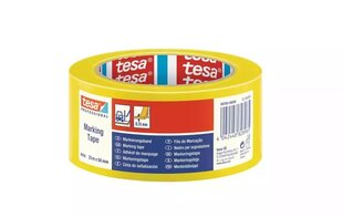 Tesaflex® 60760, 50mm x 33m keltainen teippi esineiden ja esteiden merkitsemiseen hinta ja tiedot | Käsityökalut | hobbyhall.fi