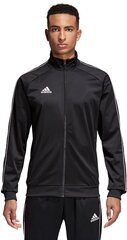 Miesten Neulepaita Adidas Core 18 PES JKT M CE9053, musta XL hinta ja tiedot | Miesten puserot ja hupparit | hobbyhall.fi