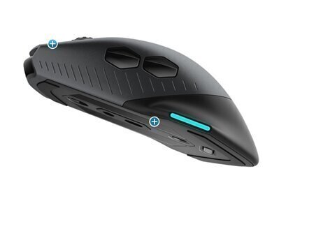 Langaton pelihiiri Alienware AW610M, 16000 DPI hinta ja tiedot | Hiiret | hobbyhall.fi